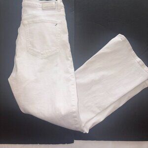 Current/Elliott Women's White Flare Jeans Size 32